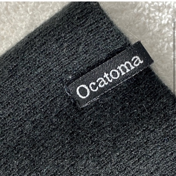 5/$25 Ocatoma Black Knit Beanie Toque - Picture 3 of 8